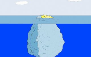 Eisberg Potenzial ausschöpfen